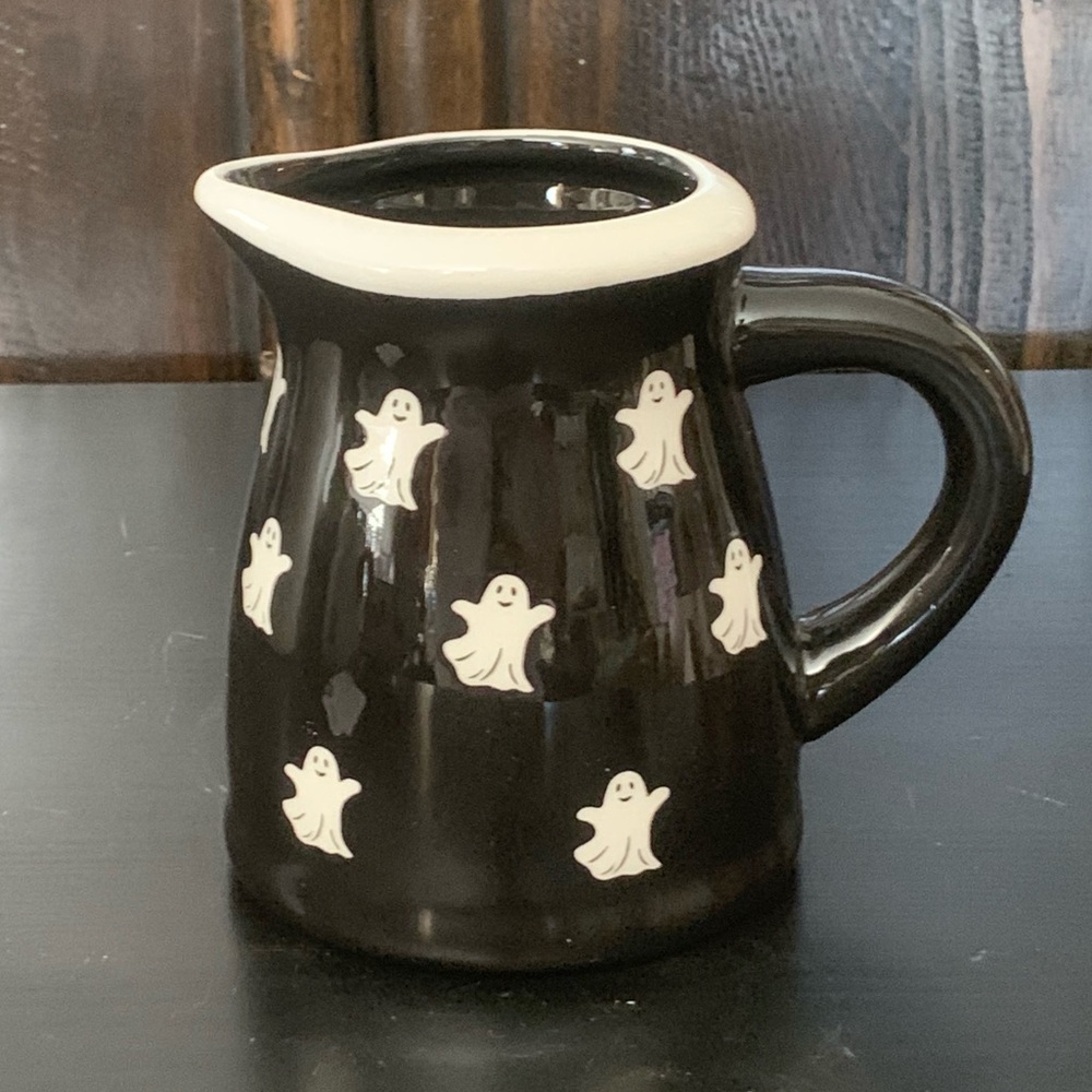 Halloween Ghosts Mini Ceramic Pitcher